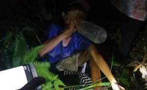 小伙被野豬夾困在青田山半月，沒帶手機(jī)靠吃螞蚱喝泉水活下來(lái)