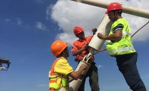 蘇通大橋阻尼器維修已完成，正對(duì)全橋斜拉索和阻尼器逐一檢查