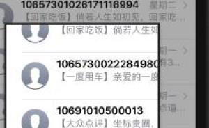 為什么你手機里的垃圾短信開頭不是1065就是1069